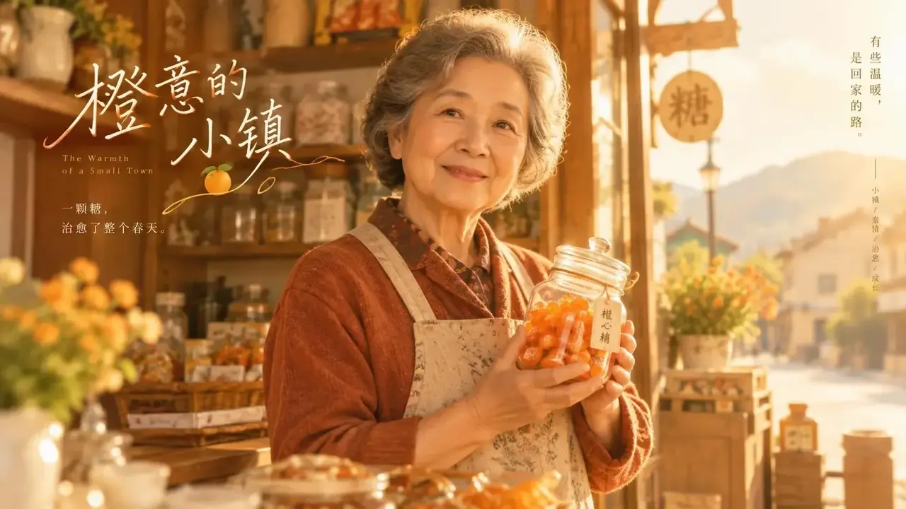 《阿婆的橘子糖》剧集推荐主视觉